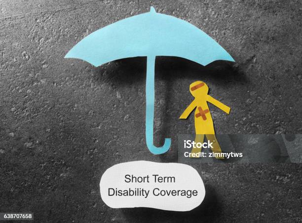 Short Term Disability Concept Stock Photo - Download Image Now - Disability, Short - Length, Text