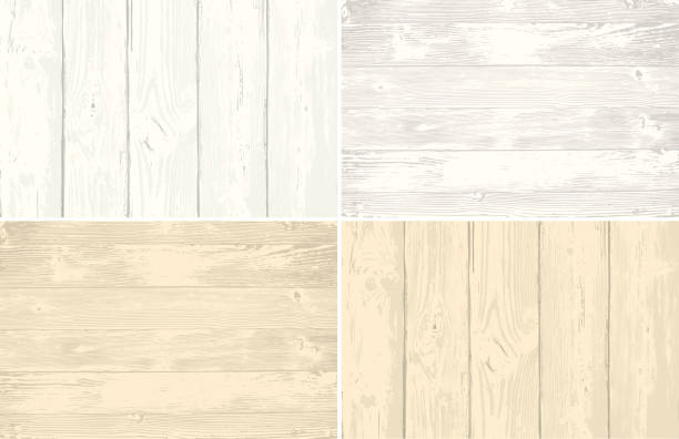 Set of wooden planks overlay texture for your design. Shabby Set of wooden planks overlay texture for your design. Shabby chic background. Easy to edit vector wood texture backdrop. messy vs clean desk stock illustrations