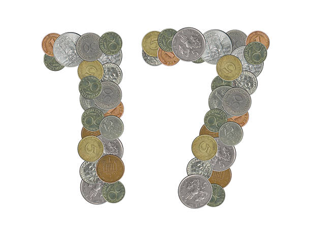 istock Number 17 with old coins 638713124