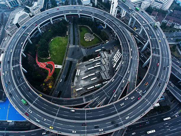 Nanpu Bridge in Shanghai