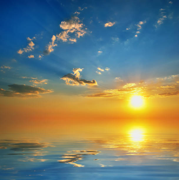 istock beautiful sunset on the sea. beautiful seascape 638716366