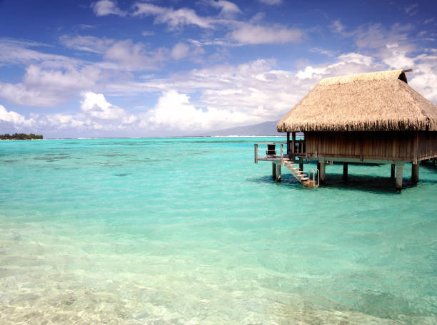 istock Overwater Bungalow, Moorea, French Polynesia 638717140