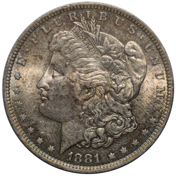 istock 1881 Circulated Morgan Dollar Obverse 638721794