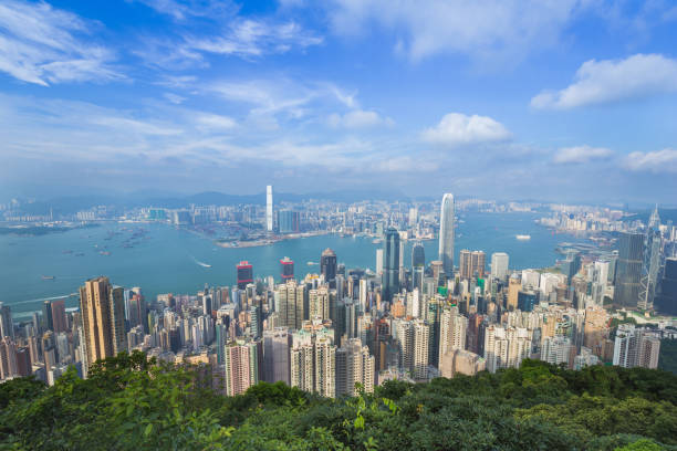 istock Hong Kong city, view from The Peak 638728854