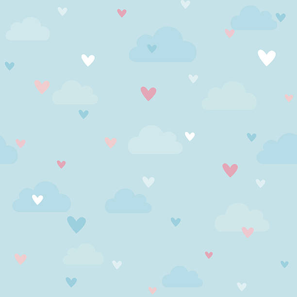 ilustrações, clipart, desenhos animados e ícones de padrão de coração - heart shape valentines day love backgrounds