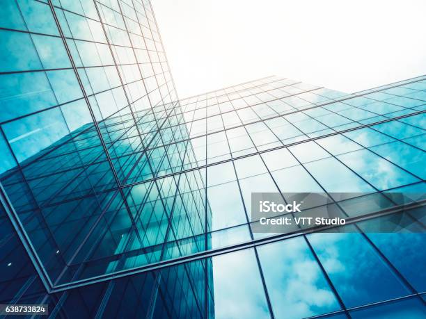 Architekturdetails Moderne Gebäude Glasfassade Außen Stockfoto und mehr Bilder von Wolkenkratzer