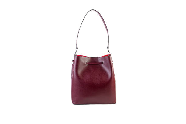 istock red female bag on a white background, online catalog 638736372