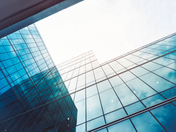 istock Architecture details Modern Building Glass facade Business backg 638737930