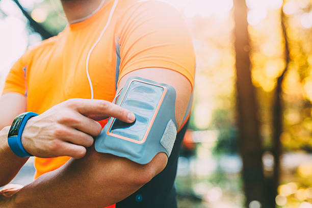istock Armband on a sportsman 638738684