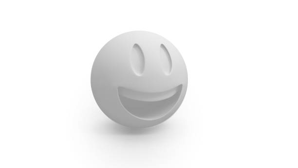 Smile 3d smile 3d anthropomorphic smiley face photos stock pictures, royalty-free photos & images