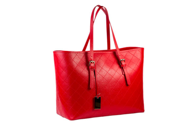 istock red female bag on a white background, online catalog 638741640