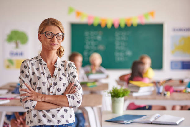 istock Confident woman with arms crossed 638743070