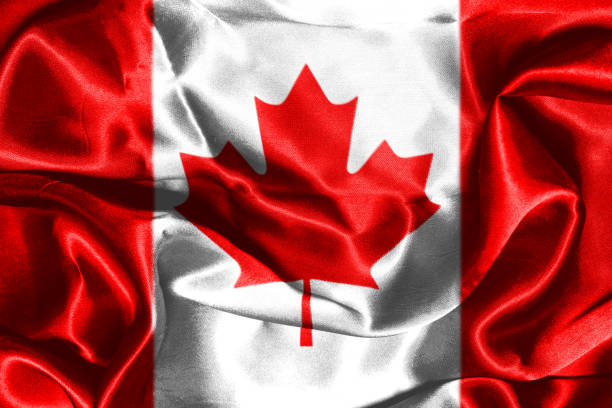 istock Canadian National Flag 3D Rendering 638752130