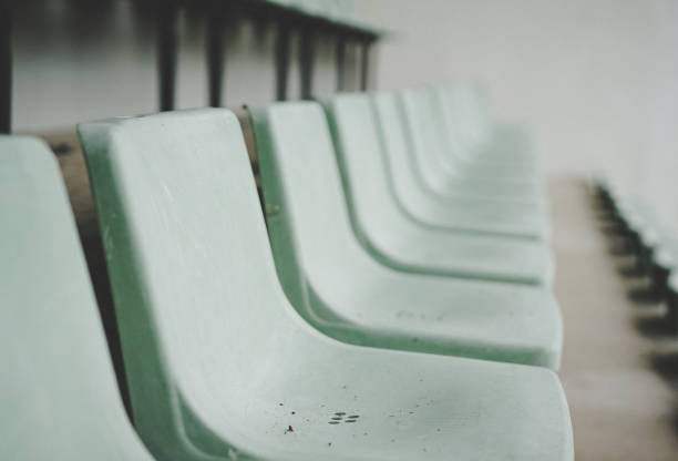 istock old green grandstand texture background 638754942