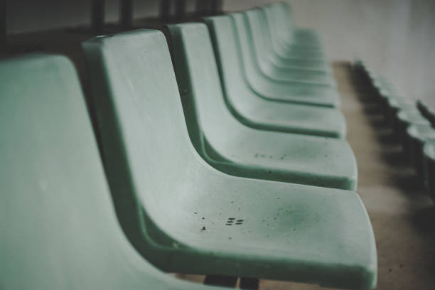 istock old green grandstand texture background 638754974