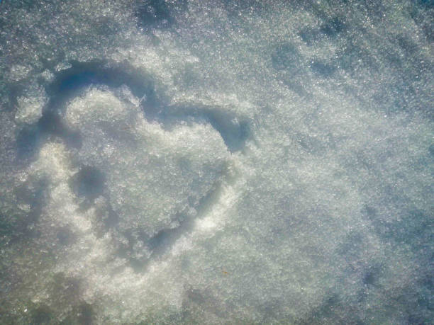 istock Heart in the snow for Valentine's Day 638756260