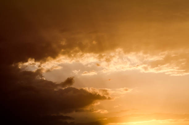 istock sunset sky with beam of light in evening 638759464