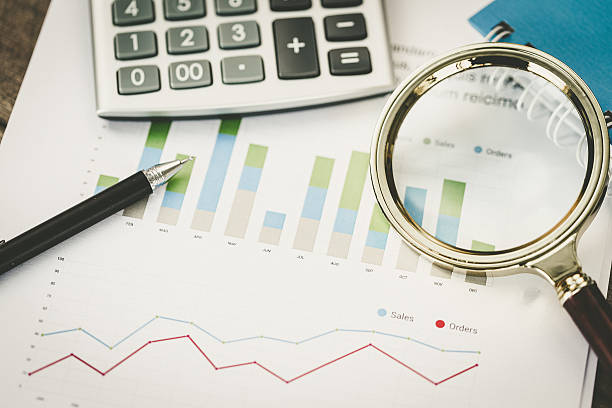 istock Business and Finance Concept: Analyzing Financial Report 638765016