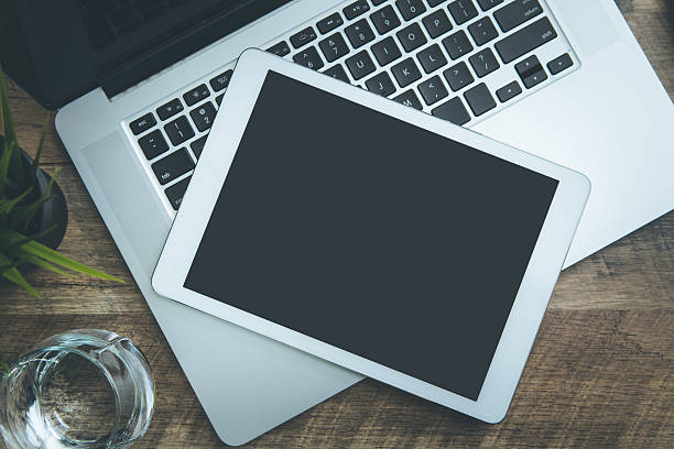 Laptop and Tablet Pc on Business Desk