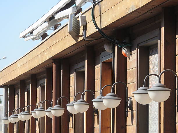 istock Street lights on the avenue 638765926