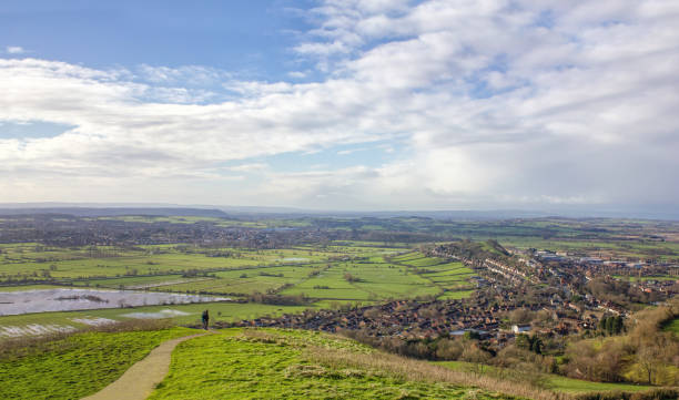 istock View from Glastonbury Tor. Somerset, UK Landscape. 638767988