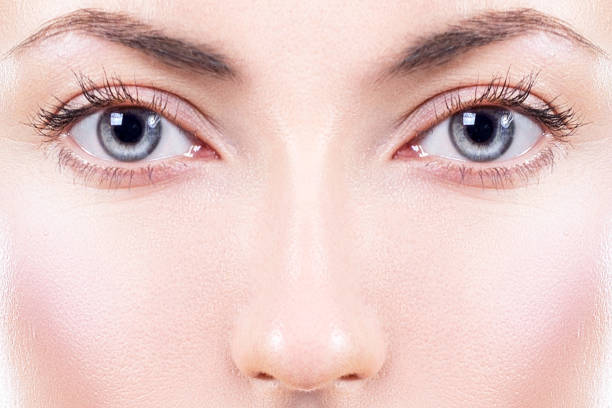 istock Face. Beautiful female eyes 638770336