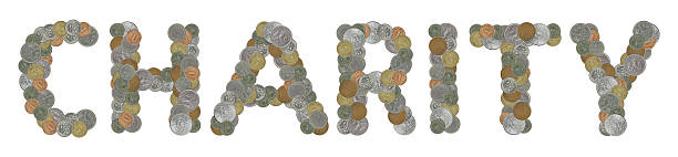 istock CHARITY  word with Old Coins 638771362