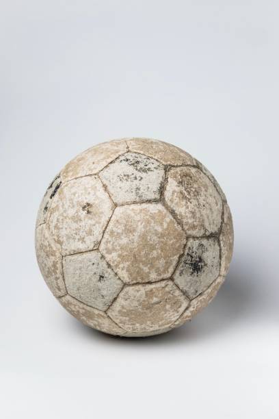 istock Isolate Used football for soccer games. 638778924