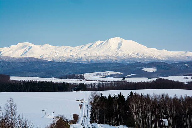 istock The blue sky and winter mountain 638790700