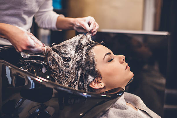 istock Confortable situation in hairdresser studio... 638793912