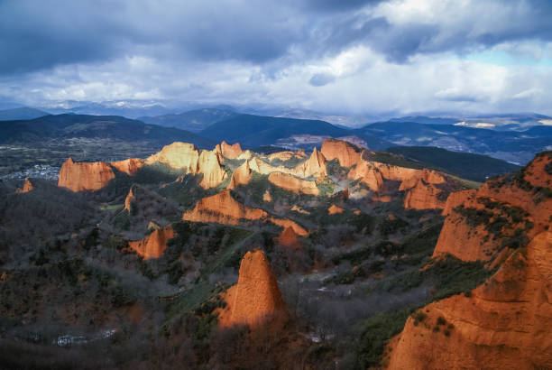 istock Landscape with beutiful and unique red rock formations 638798382