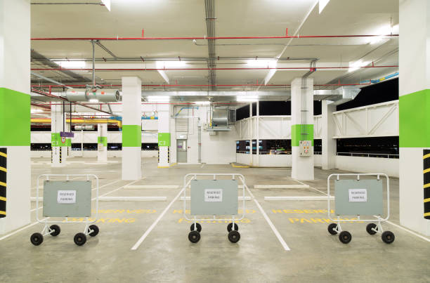 istock Reserved parking lot for mobility or disable people hilighten 638803044