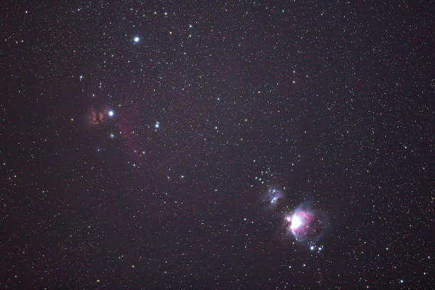 istock The Orion Nebula with an amateur DSLR Camera. 638811036