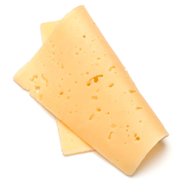 istock cheese slice isolated on white background cutout 638813266
