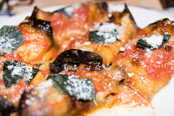 Eggplant rolls