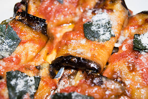 Eggplant rolls
