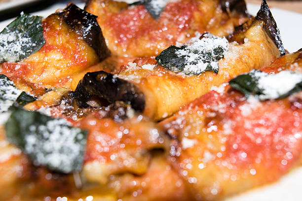 Eggplant rolls