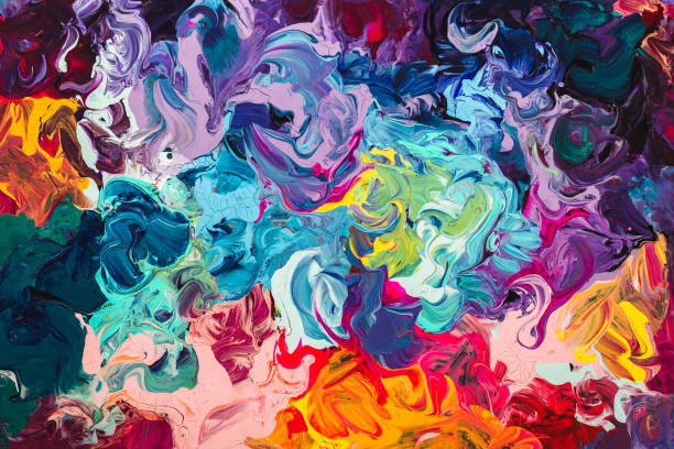 istock macro close up of different color oil paint. colorful acrylic 638818274