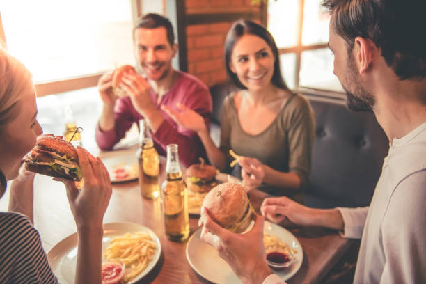 istock Friends resting in cafe 638833246