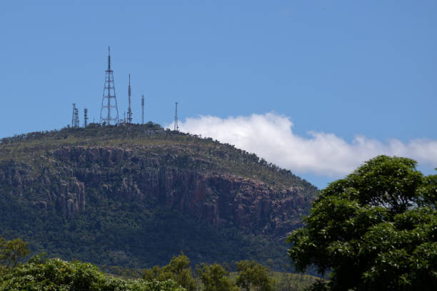 istock Broadcasting towers on hill in rural Queensland 638833302