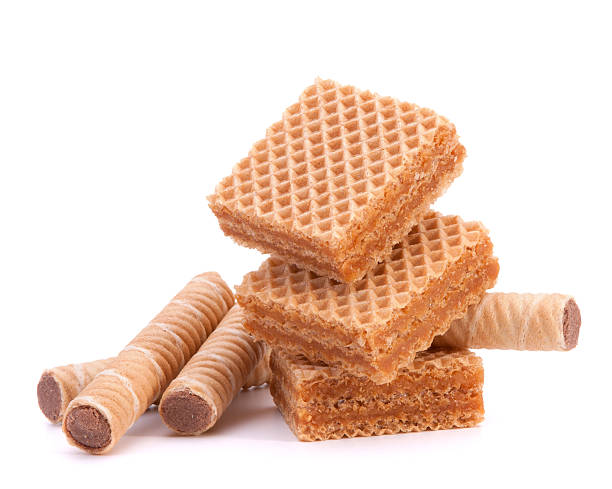 istock Wafers or honeycomb waffles 638834534