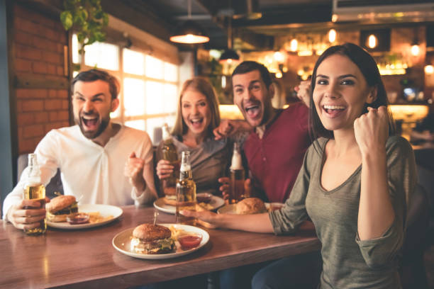 istock Friends resting in cafe 638834682