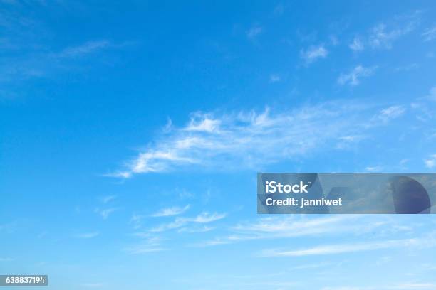 Cielo Azul De Fondo Foto de stock y más banco de imágenes de Cielo - Cielo, Azul, Suavidad