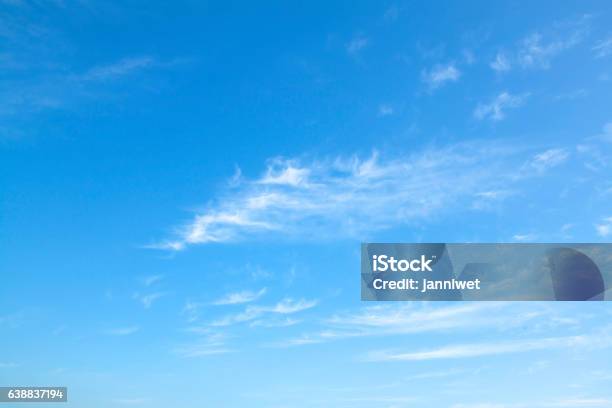 Blue Sky Background Stock Photo - Download Image Now - Sky, Blue, Softness