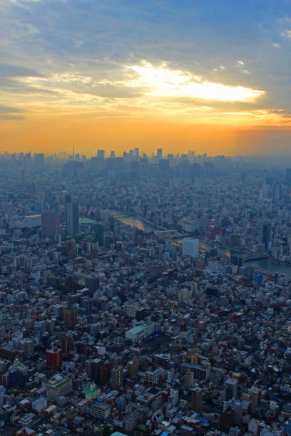 istock Sunset in Tokyo, Japan 638837686