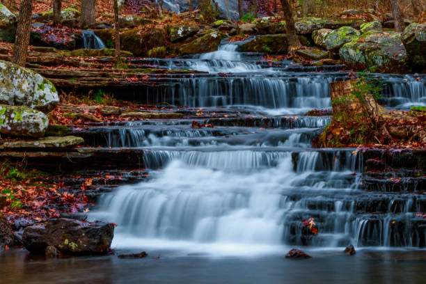 istock Waterfall along Collins Creek in Herber Springs Arkansas 638837912