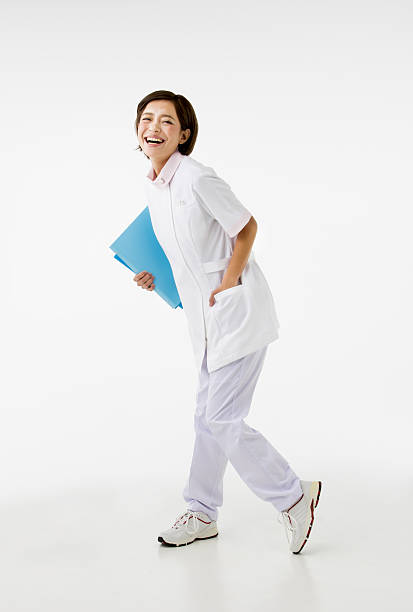 istock Japanese young nurse 638839746
