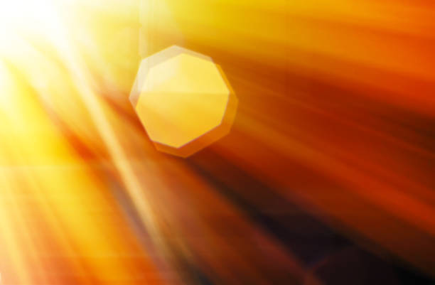 istock Diagonal light leak from window with huge flare background 638845550