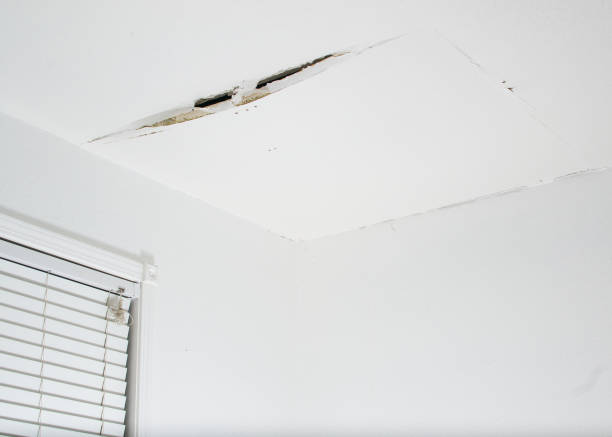 istock A crack in the ceiling, closeup 638845856