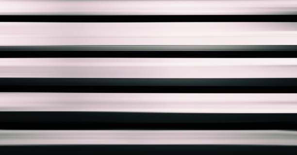 istock Horizontal black and white steel metal lines abstraction backgro 638846646